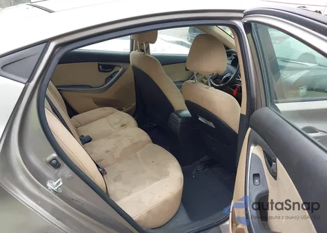 2013 Hyundai Elantra Gls из США, поврежденный, VIN 5NPDH4AE2DH338648